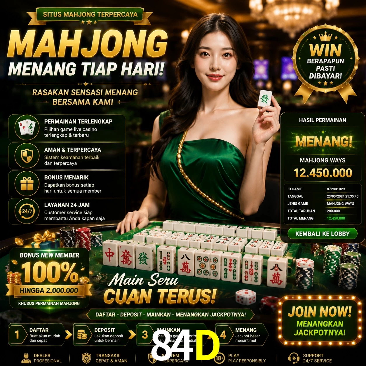 Cashback VIP 84D - reembolso semanal